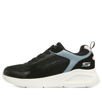 (WMNS) Skechers Bob's Shoes 'Black Blue ' 117155-BKMT
