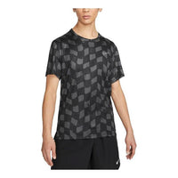 Nike Dri-FIT Miler Short-Sleeve Running Top 'Black' DX0871-060