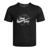 Nike Dri-FIT Mylar Wild Run Tee Men's Black DA0217-010
