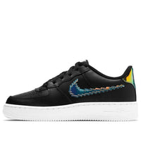 (GS) Nike Air Force 1 LV8 'Digital Swoosh - Black' CW1577-002