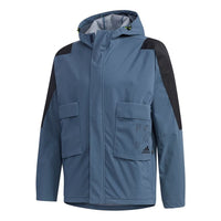 adidas TECH 2L JKT Jacket Men Blue FU6570