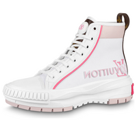 (WMNS) LOUIS VUITTON Squad Ankle Sneakers 'White Pink' 1AACV4