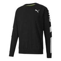PUMA Modern Sports Crew Round Neck Pullover Black 585178-01
