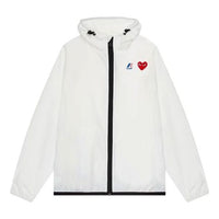 COMME des GARCONS PLAY x K-WAY Jacket Full Zip 'White' P1J501-WHITE