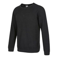 Men's Nike Round Neck Long Sleeves Casual Sports Pullover Wool Sweater Black DN3618-060