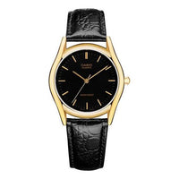 Casio Influencer Fashion Business Analog Watch 'Black Gold' MTP-1094Q-1A