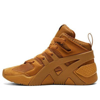 Onitsuka Tiger Big Logo Trainer Puffed Shoes 'Brown' 1183B559-200