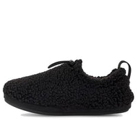 (WMNS) UGG Plushy Slipper 'Black' 1143952-BLK