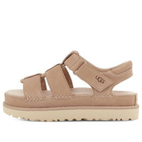 (WMNS) UGG Goldenstar Strap Platform Sandal 'Driftwood' 1137890-DRI