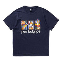 New Balance Hoops Classic Court Short Sleeve T-shirt 'Eclipse' MT23587-ECL