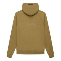 Fear of God Essentials FW21 Pullover Logo Hoodie 'Amber' FOG-FW21-003