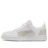 PUMA Rebound Layup Lo Mesh 'White Grey' 370914-06