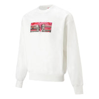Li-Ning Valentine's Day Graphic Sweatshirt 'White' AWDT233-1