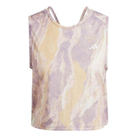 (WMNS) adidas Move for the Planet AirChill Tank Top Asia Sizing 'Purple Yellow' IN2981