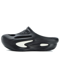 (WMNS) FILA FUSION Shell Slippers 'Black' T12W321505FBS