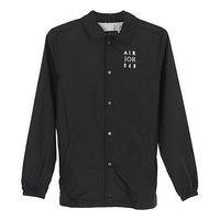 Air Jordan Jumpman Coaches lapel Coach Jacket Black AJ6796-010