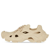 Balenciaga HD Lace Up Cut Out Sneakers 'Beige' 702421W3CES9300