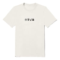 (WMNS) Vans Panda Logo T-shirt 'Beige' VN000FREFS8