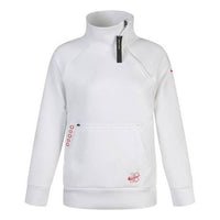(WMNS) Nike Dri-FIT Fleece Crew Top 'White' CU3679-100