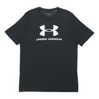 Under Armour Men's UA Sportstyle Logo Short Sleeve Black 1329590-001