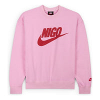Nike x Nigo Fleece Sweatshirt 'Pink Red' FV5941-621