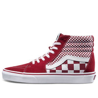 Vans SK8-HI 'Red Mix Checker' VN0A38GEVK5