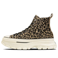 Converse All Star Trekwave Animal Fur Leopard High Top 'Brown' 31310230