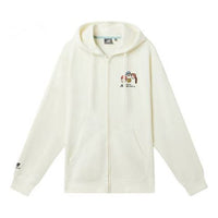 New Balance Cartoon Printing Hooded Track Jacket White MDA47013-IV