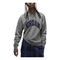 Air Jordan Holiday Fleece Crew Sweatshirt 'Grey' DV1576-091