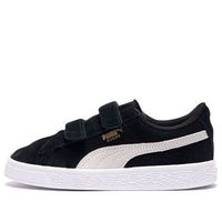 (PS) PUMA Suede 2 Straps 'Black White' 359595-01