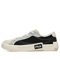 (WMNS) FILA FUSION Pop Skate Shoes 'Black Cream White' T12W232103FBA