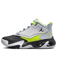 (GS) Air Jordan Max Aura 4 'Platinum Black Volt' DV3175-017