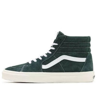 Vans Unisex Pig Suede SK8-HI Sneakers Green VN0A5JMJ94T