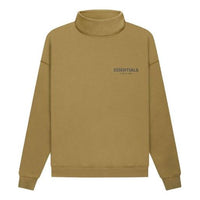 Fear of God Essentials FW21 Pullover Mock Neck Sweatshirt 'Amber' FOG-FW21-012