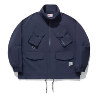 Li-Ning Multi Pockets Waterproof Jacket 'Navy' AJDU271-2