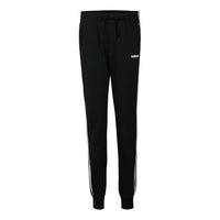 (WMNS) adidas Plaid Knitted Sports Pants Black DP2377