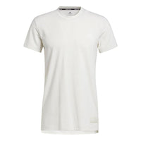 adidas Stu Tech Tee Casual Sports Running Short Sleeve White GL0446