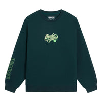 Li-Ning BadFive Graphic Sweatshirt 'Dark Green' AWDS653-9