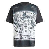 adidas x Star Wars Nanzuka Graphic T-shirt Asia Sizing 'Black' IV9469
