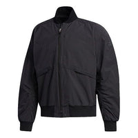 adidas Sleeve Casual aviator Jacket Black FM9381