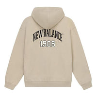 New Balance Varsity Fleece Hoodie 'Beige Black' 5CD38831-LBE