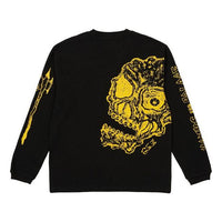 PALACE x Lotties Crossover Skeleton Alphabet Pattern Round Neck Black P20ES031