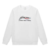 Li-Ning Graphic Table Tennis Sweatshirt 'White' AWDT281-1