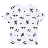 (WMNS) Nike AS W Nike Sportswear BF Dog AOP White DJ1833-100