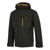 Men's adidas Contrasting Colors Zipper Hooded Jacket Dark Brown HD0356