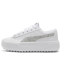 (WMNS) PUMA Kaia Platform Casual Skateboarding Shoes White 383915-02