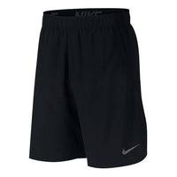 Nike Flex Athleisure Casual Sports Woven Shorts Black 927527-010