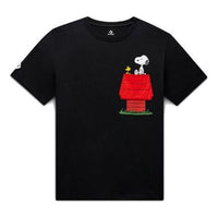 Converse x Peanuts Pocket T-Shirt 'Black' 10024374-A01
