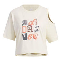 (WMNS) adidas Neo Graphic T-shirt 'White' IK7670