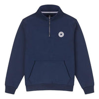 Converse All Star Retro Quarter Zip Sweater 'Navy' 10025910-A01
